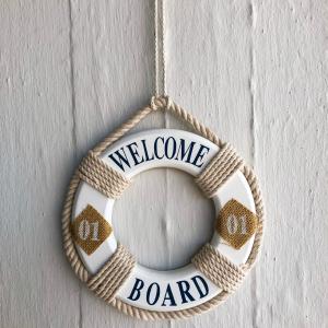 life preserver that says welcome aboard